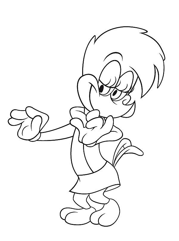 Woody Woodpecker kolorowanki